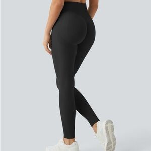Halara Seamless Flow High Waisted Tummy Control Butt Lifting 7/8 Yoga Leggings